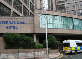 Asylum hotel migrant in his 20s arrested over assault after 'entering woman's flat' is cleared due to lack of evidence