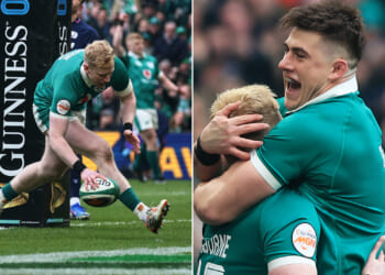 Ireland 43 Scotland 21: Dramatic Six Nations contest puts Irish in top spot
