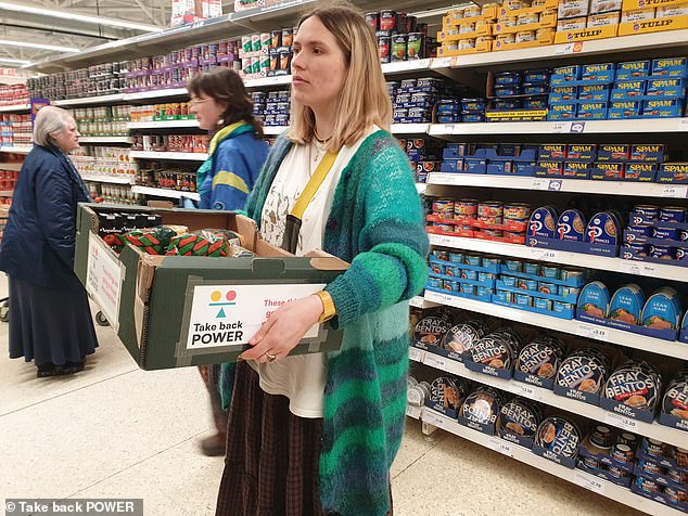 The group states that aim is to 'tax the rich to fix Britain'. They have previously been behind stunts at the Ritz and even the Crown Jewels