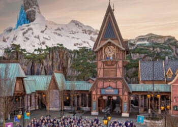 I'm one of the first to see the new World of Frozen at Disneyland Paris