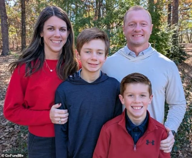 Hughes has been remembered as a loving father to his two sons and a cherished husband to his wife Laura