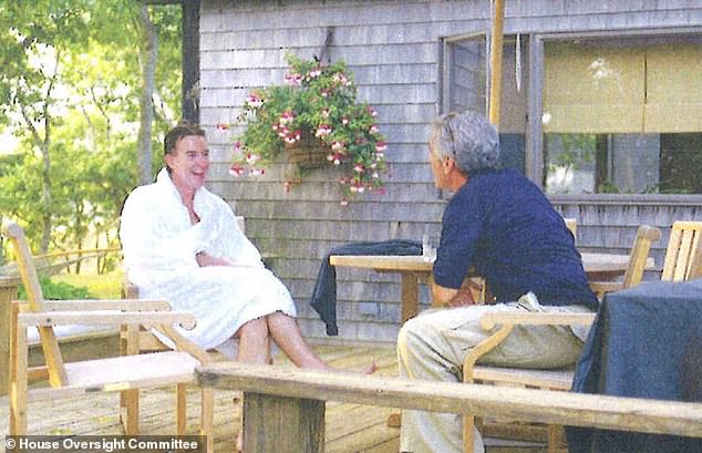 Mandelson, pictured here in a bathrobe, trusted Epstein enough to seek his medical advice