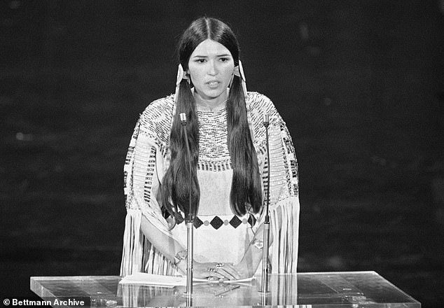 In 1973 Marlon Brando won the Oscar for Best Actor for playing Vito Corleone in The Godfather, but he was not there to accept. Instead, he sent Sacheen Littlefeather, a Native American activist