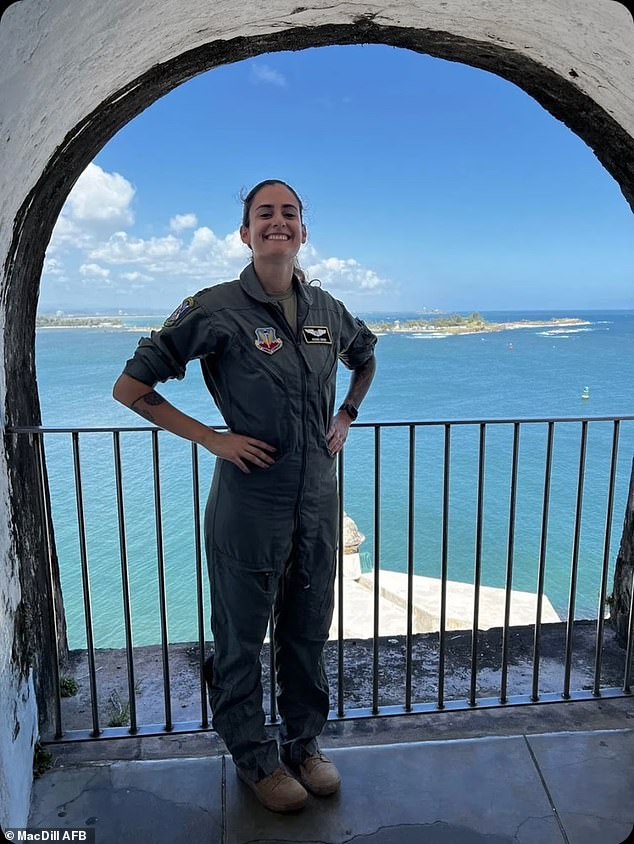 Captain Ariana Savino, 31, was killed Thursday in the horrific accident over Iraq