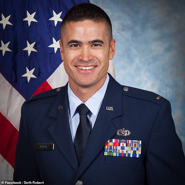 Captain Seth Koval, 38, was one of the victims of the refueling plan accident