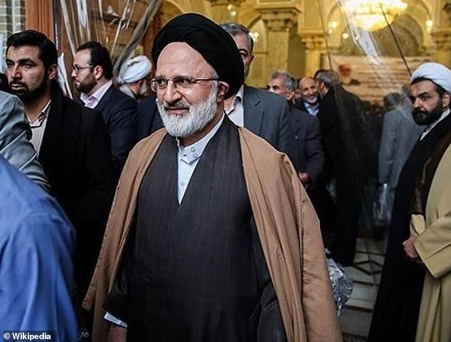 Pictured: Ali Asghar Hejazi, deputy chief of staff for the Supreme Leader's office, is another of the Mullah's henchmen sought by US forces