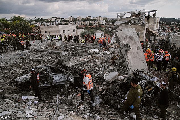Nine people were killed in Beit Shemesh, near western Jerusalem, Israel, near the start of the war by Iranian strikes on March 1