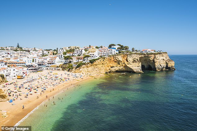 It’s warm enough to eat grilled sardines al fresco in the beautiful old fishing village of Carvoeiro