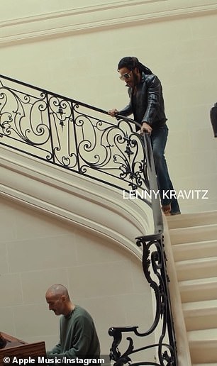 He also gave a brief glimpse into his house during an interview with Apple Music