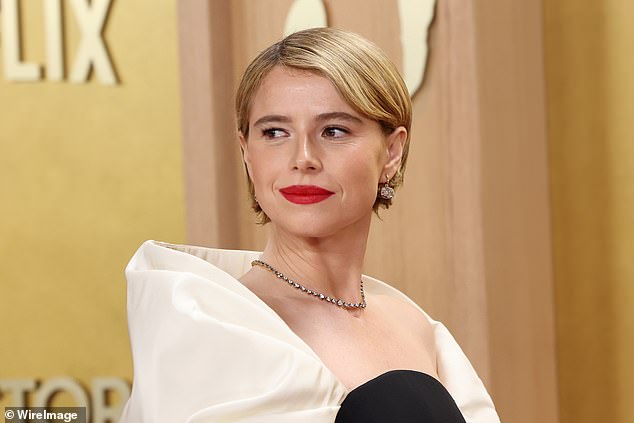 Within minutes, their remarks had sparked a flurry of online debate, threatening to overshadow the performances that had once put them firmly on the path to Oscar success (pictured Jessie)