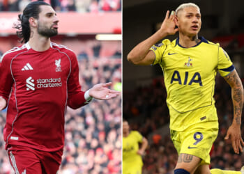 Richarlison trolls Anfield crowd with late equaliser to end Spurs' brutal losing run