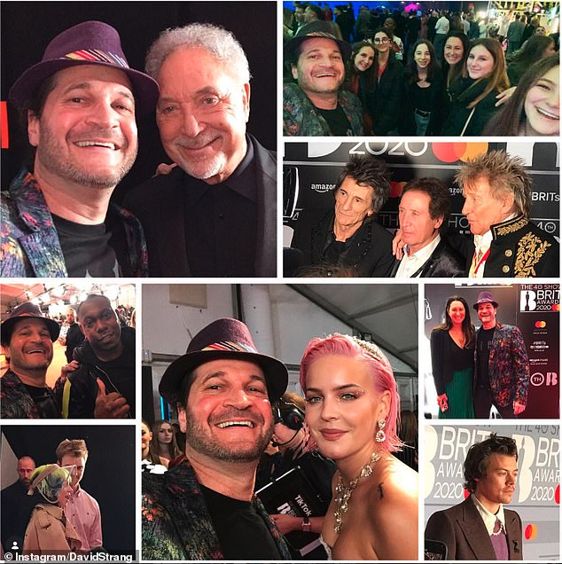 His collection of celebrity encounters grew to include snapshots with a diverse range of icons, from Dizzee Rascal and Anne-Marie to Hollywood’s Kate Hudson