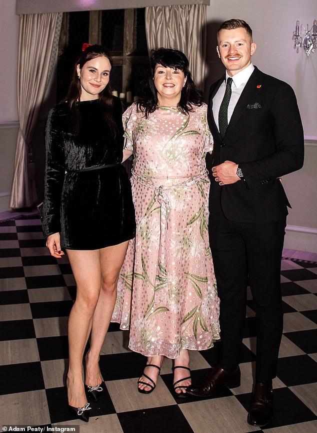 However, unsurprisingly Adam didn't share his own Mother's Day tribute, after his bitter fallout with his mum Caroline, 60, which saw him disinvite her and the rest of his family - bar his sister - from his and Holly's wedding in December (seen with mum and Holly)