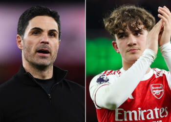 Mikel Arteta turned to a schoolboy in Arsenal's hour of need