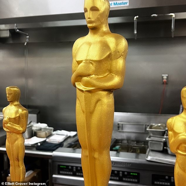 Elliott was asked to create a British spread by renowned chef Wolfgang Puck, who has hosted the Governors Balls for over 30 years