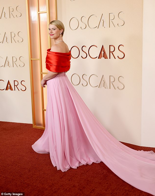 The actress has been the toast of this year's awards season after earning critical acclaim for her role in Hamnet, and is expecting to cement her run with an Oscar at this year's ceremony