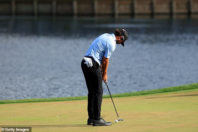 The American took home the $4.5million jackpot on Sunday afternoon at Sawgrass