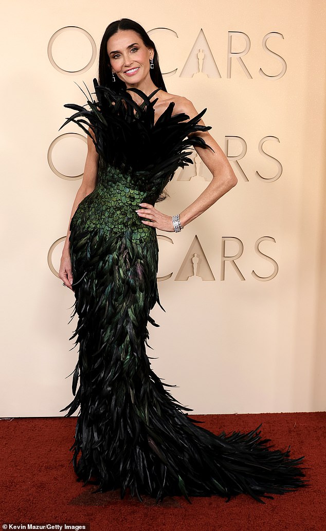 Many were quick to poke fun at her eye-popping animal-like ensemble on X, formerly Twitter , with some comparing her to a peacock