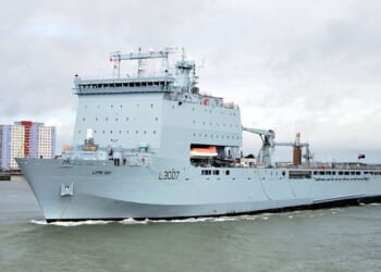 UK evacuation ship sets sail from Gibraltar to prepare for conflict zone rescue of 173,000 Brits