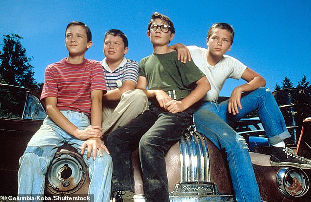 Stand By Me actors Jerry O'Connell and Wil Wheaton were invited to participate, but allegedly not Corey Feldman, who also starred in the 1986 movie; (L–R) Wheaton, O'Connell, Feldman and the late River Phoenix in Stand By Me