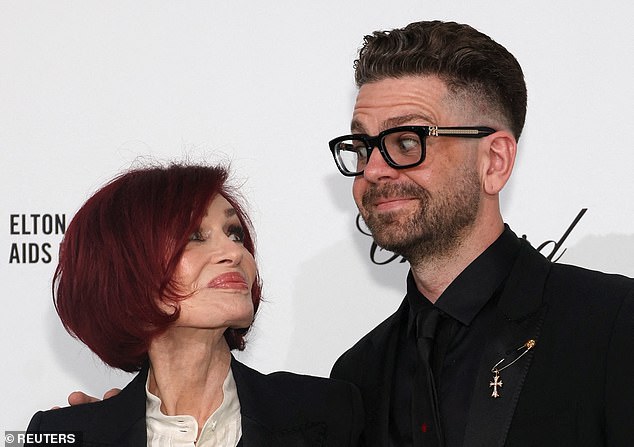 Jack looked dapper in an all black suit and appeared surprisingly bright eyed considering his busy few weeks