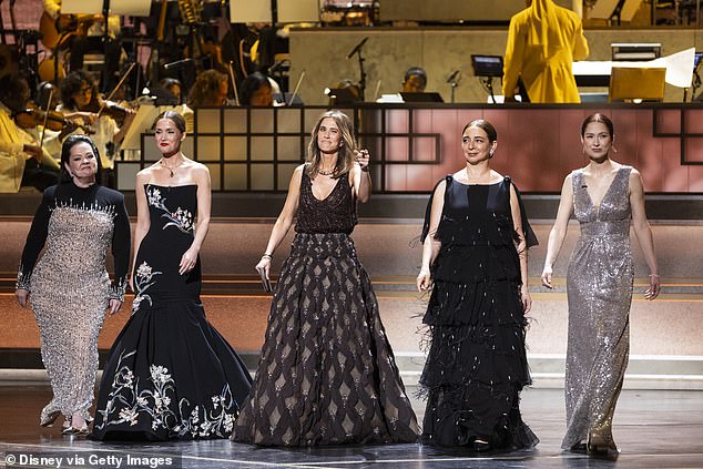 Melissa McCarthy, Rose Byrne, Kristen Wiig, Maya Rudolph and Ellie Kemper were on hand to present the Academy Awards for Best Original Score and Best Sound