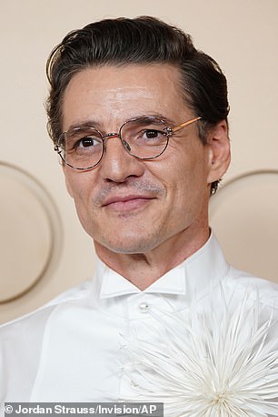 The Materialists star notably changed up his appearance for the event: he shaved off his signature mustache