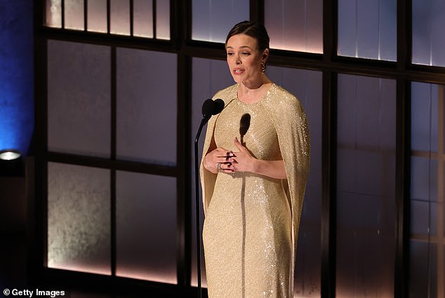 Rachel McAdams shared a moving speech in tribute to Diane Keaton as well as Catherine O'Hara