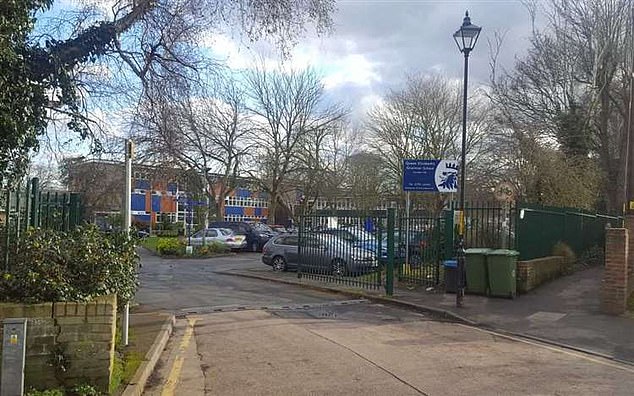 One is confirmed as a Year 13 pupil at Queen Elizabeth's Grammar School in nearby Faversham (stock picture)