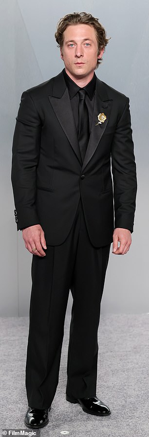 Leading men Jeremy Allen White and Barry Keoghan were dressed to impress