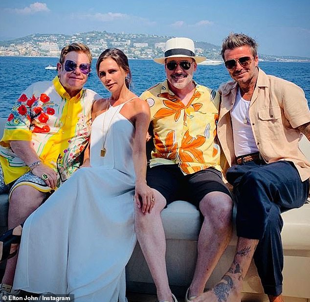 The Beckhams and Elton have been pals for over 30 years, with David affectionately calling the musician 'Uncle Elton' after becoming friends in his football heyday
