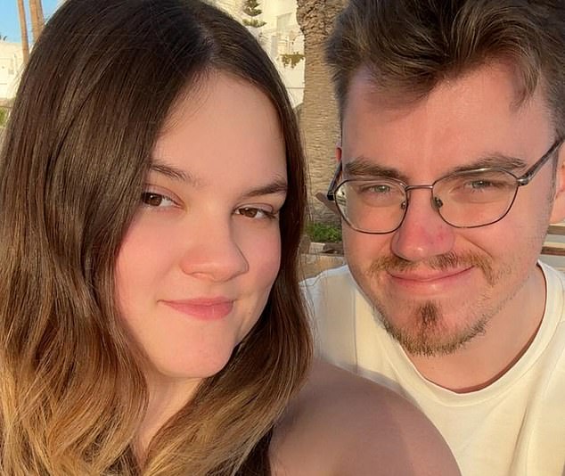 Casey was taken to the hospital by her boyfriend Brandon Williams after her symptoms continued to get worse