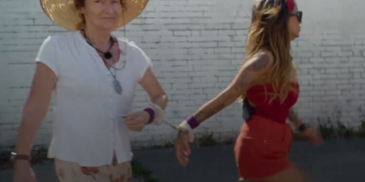 Handcuffed viewers left baffled as 'new couple' appears mid show as they blame show's ‘awful editing’