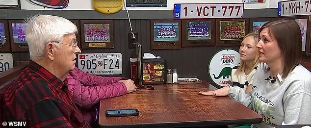 The Pulley's met Smith and her daughter recently at a restaurant where they shared their gratitude for her setting up the campaign and she handed them a check