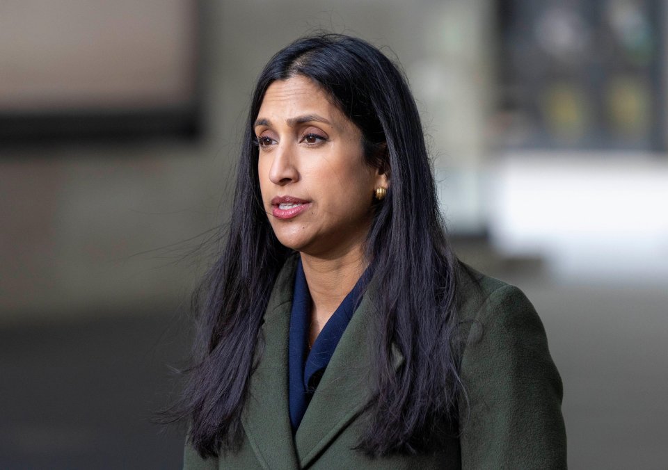 Claire Coutinho, Shadow Secretary of State for Women and Equalities, arriving for "Sunday with Laura Kuenssberg".