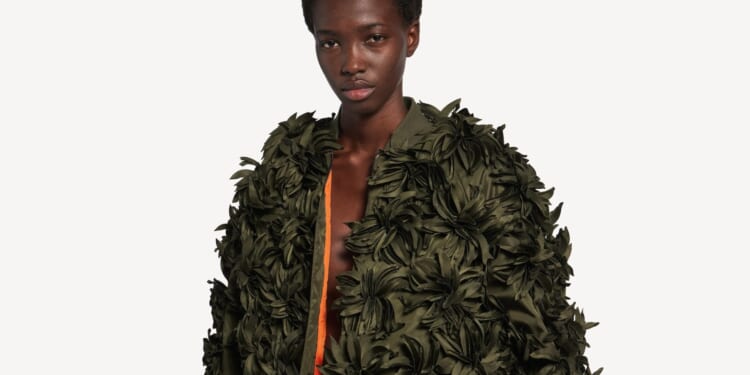 Brand loved by celebs is selling jacket covered in fake LEAVES for eye-watering sum