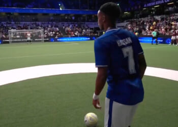 Furious non-league club slams own player after star appears on Baller League 'without permission'