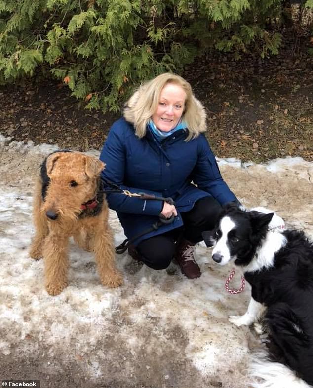 Pictured: Therese McCoag, the principal of Fairview School in Canada