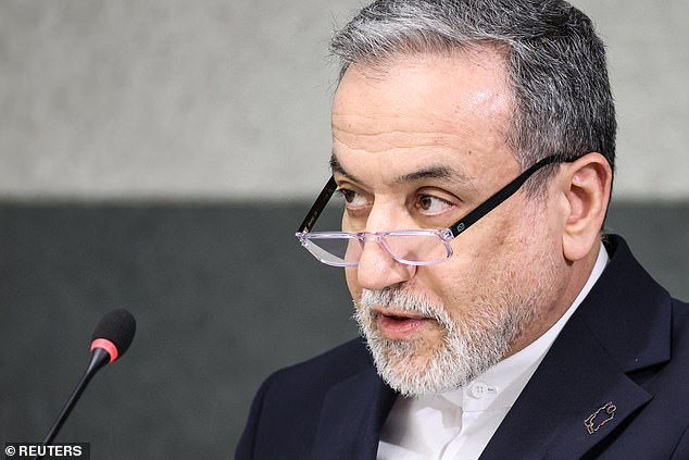 Iranian Foreign Minister Abbas Araghchi (pictured) denied making any contact with Witkoff in a social media post