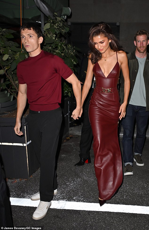 As for the 29-year-old groom (L, pictured in 2024), he had no rings on his hands when he was spotted leaving the Chateau Marmont in West Hollywood on Friday night