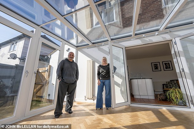 They were shocked to receive the near-rock bottom energy rating on the £400,000 home