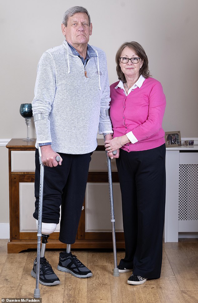 NIc's wife Fiona recalls: ¿I¿ll never forget Nic¿s screams because of the terrible pain in his feet'