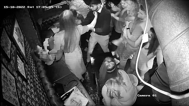 Some of the women even tried to hold off those trying to break up the fight