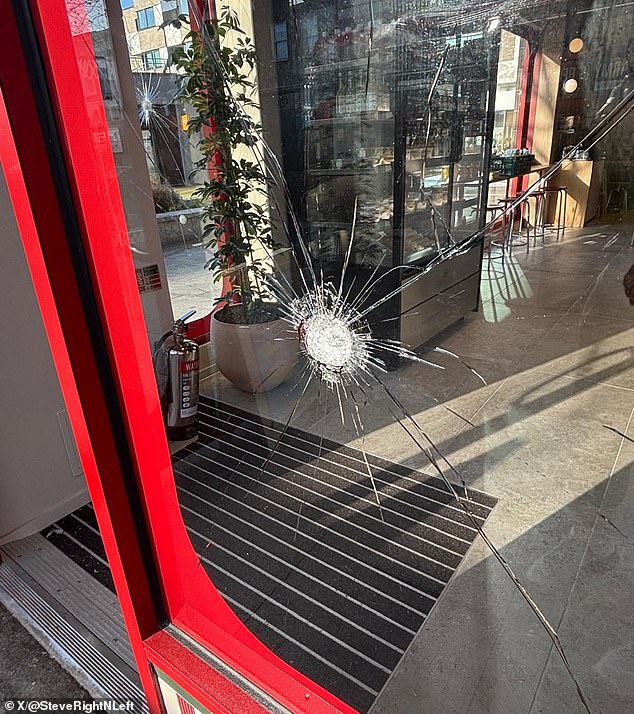 The previous attack on the Archway branch took place just hours before it opened to the public