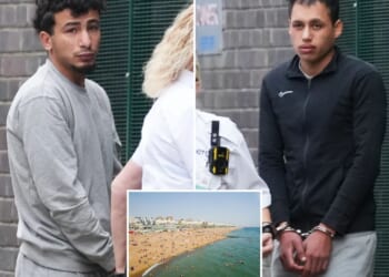 Asylum seekers 'gang-raped, spat on & kicked woman on UK beach after night out as one filmed "predatory" attack'