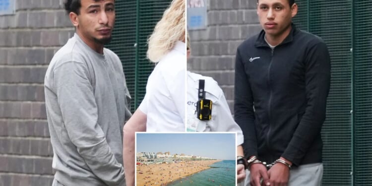 Asylum seekers 'gang-raped, spat on & kicked woman on UK beach after night out as one filmed "predatory" attack'