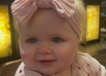 Baby girl fights for her life after catching meningitis as tot requires life changing surgery & parents share anguish