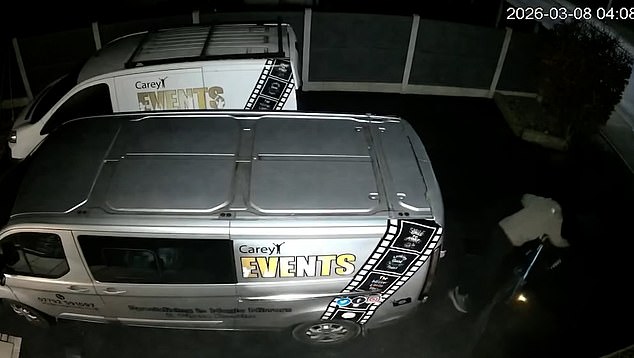 Police are still hunting the thieves