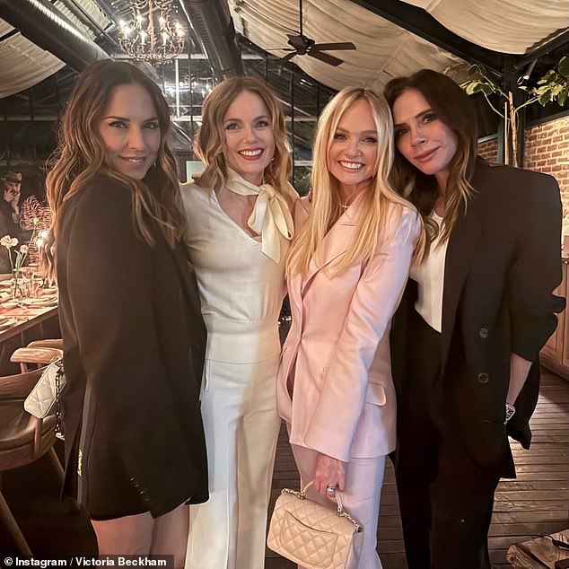 Geri Horner, Mel B , Mel C , Emma Bunton and Victoria Beckham had been in talks for a series of concerts, but couldn't come to an agreement (Victoria, Mel C, Emma and Geri are pictured)