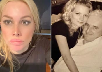 Fresh heartache for Alice Evans as she announces her dad has died